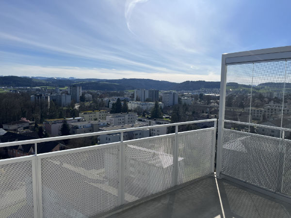 Umzugsreinigung Wil - Blick vom Balkon in den Alpstein